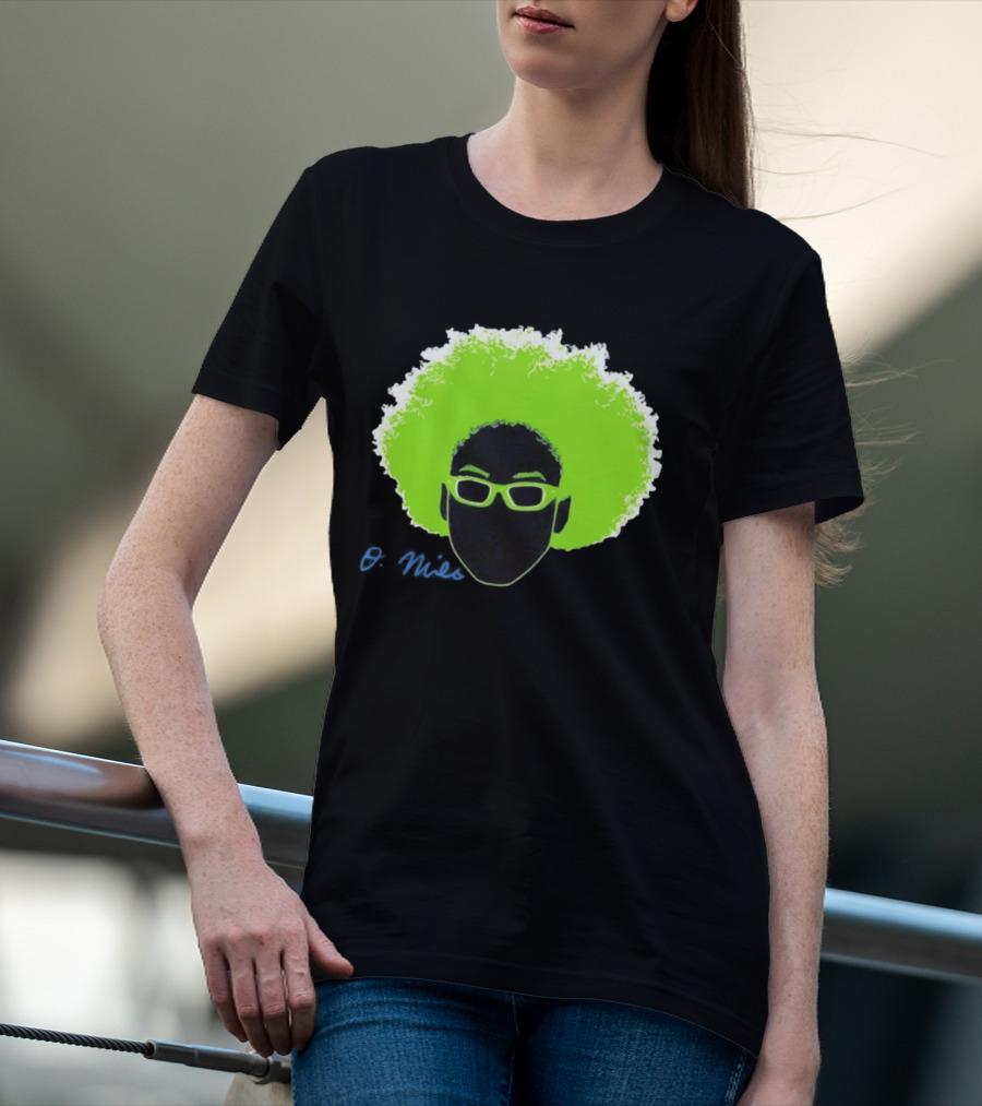 Olivia Miles Minnesota Lynx 2026 WNBA Green Afro And Glasses T-Shirt