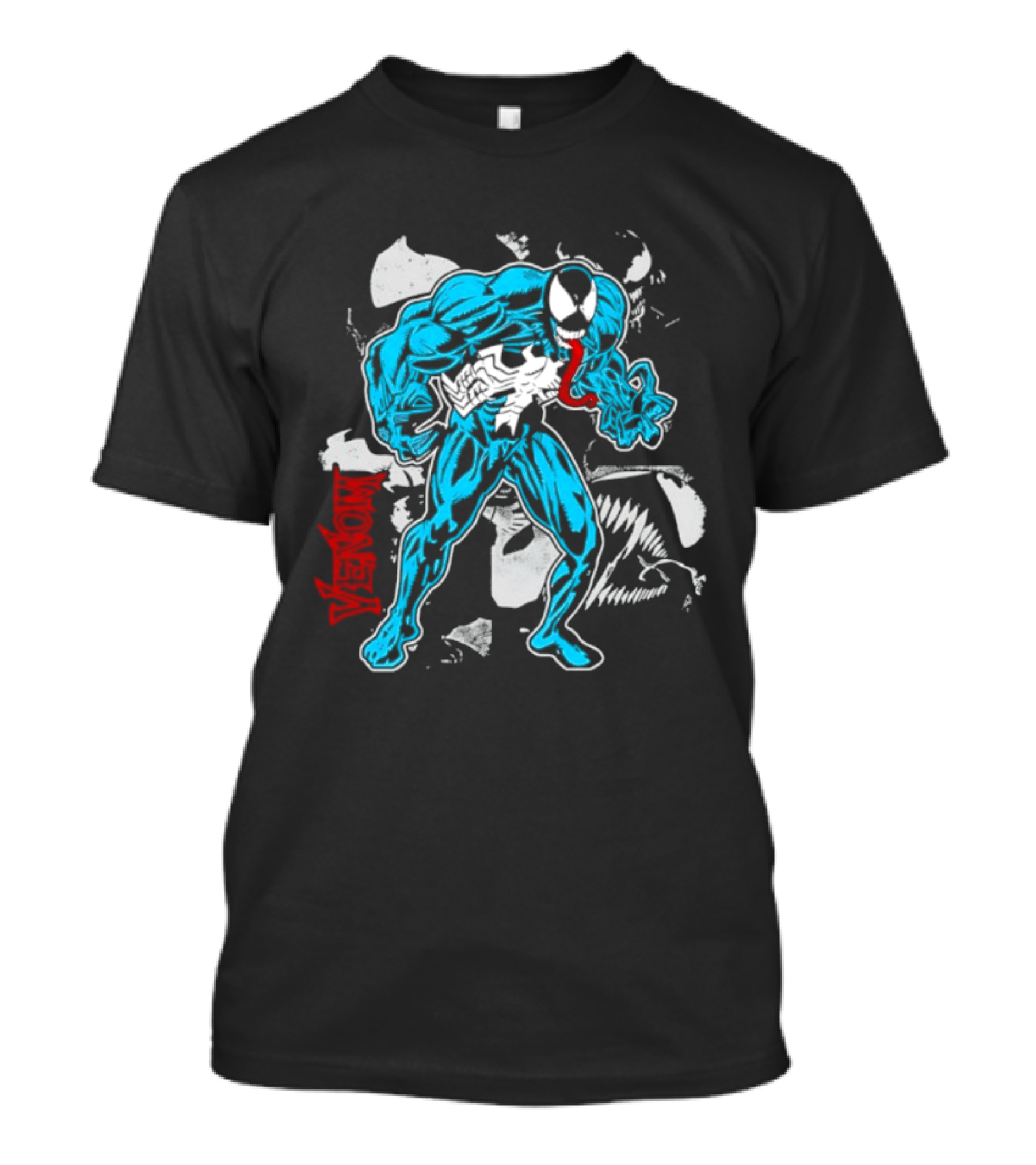Venom Marvel Comics Spider Man Symbiote Bold Red T-Shirt