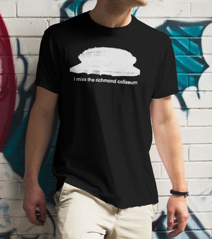 Richmond Coliseum Virginia History Nostalgia T-Shirt