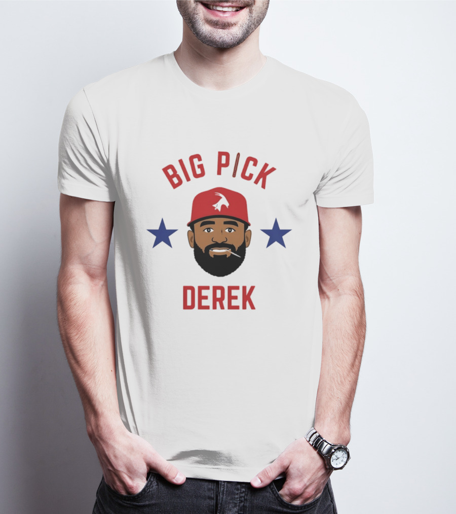 Big Pick Derek Philadelphia Phillies Baseball Stars T-Shirt