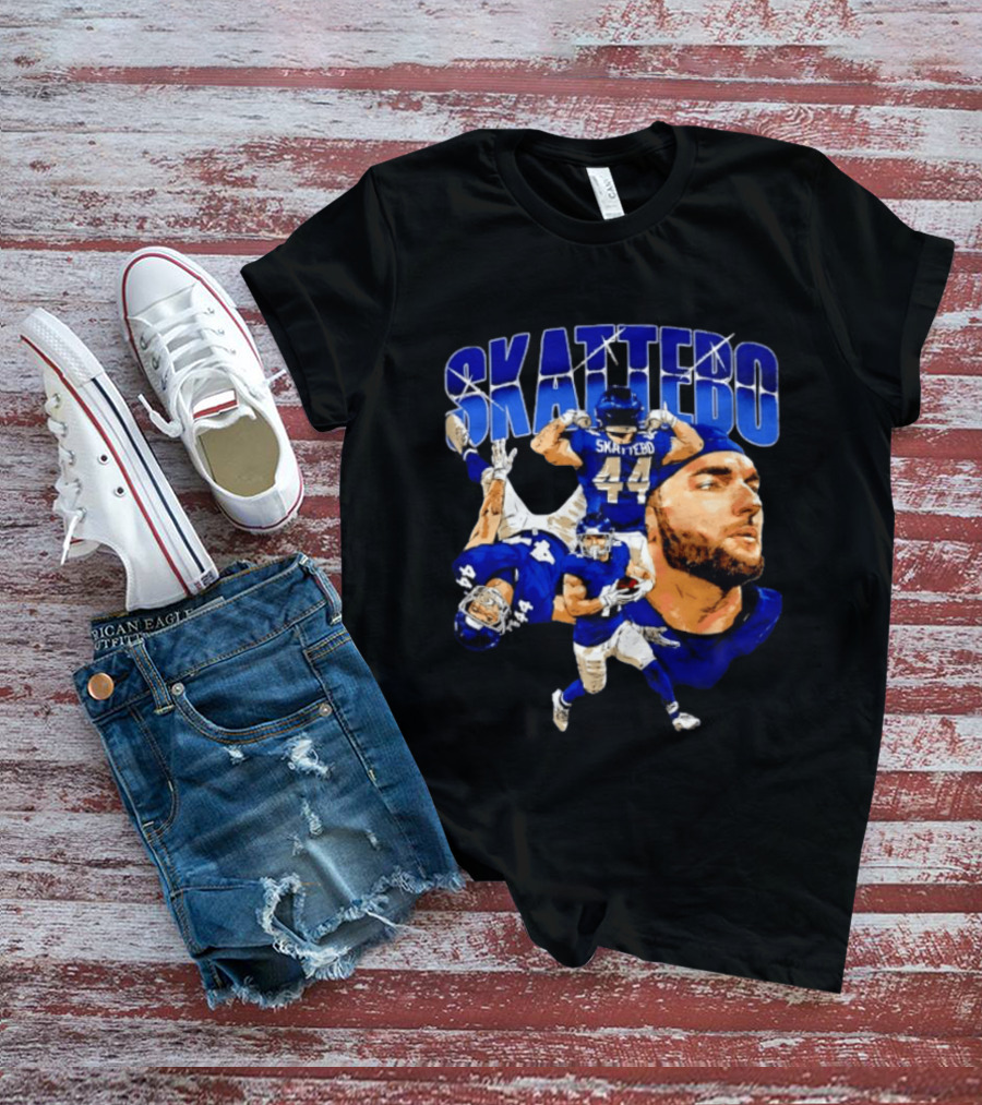 New York Giants Cameron Skattebo 44 Football Player Action Collage T-Shirt