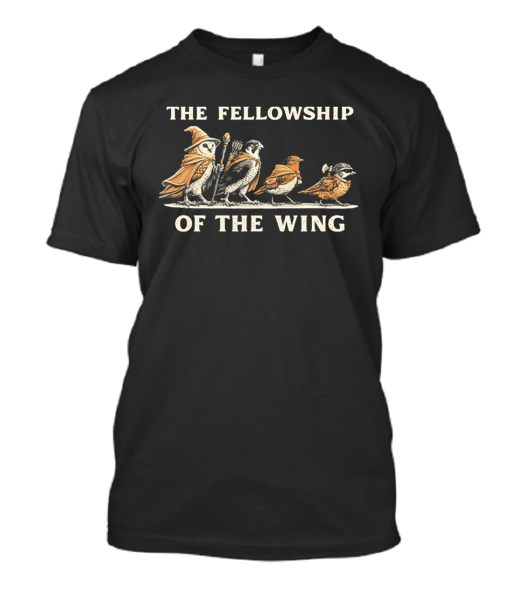 The Fellowship Of The Wing Lord Of The Rings Birds T-Shirt