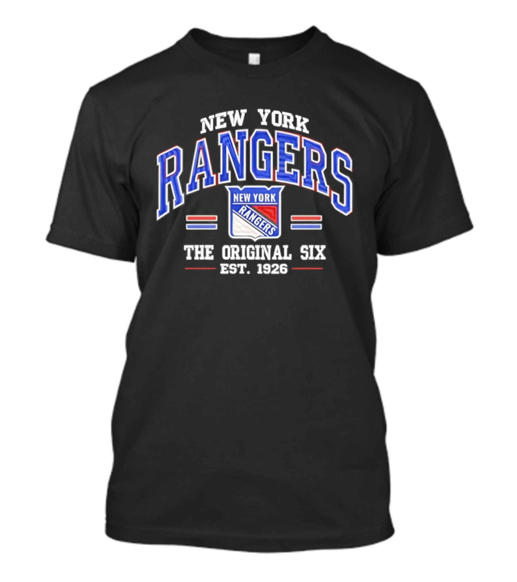New York Rangers The Original Six Established 1926 T-Shirt