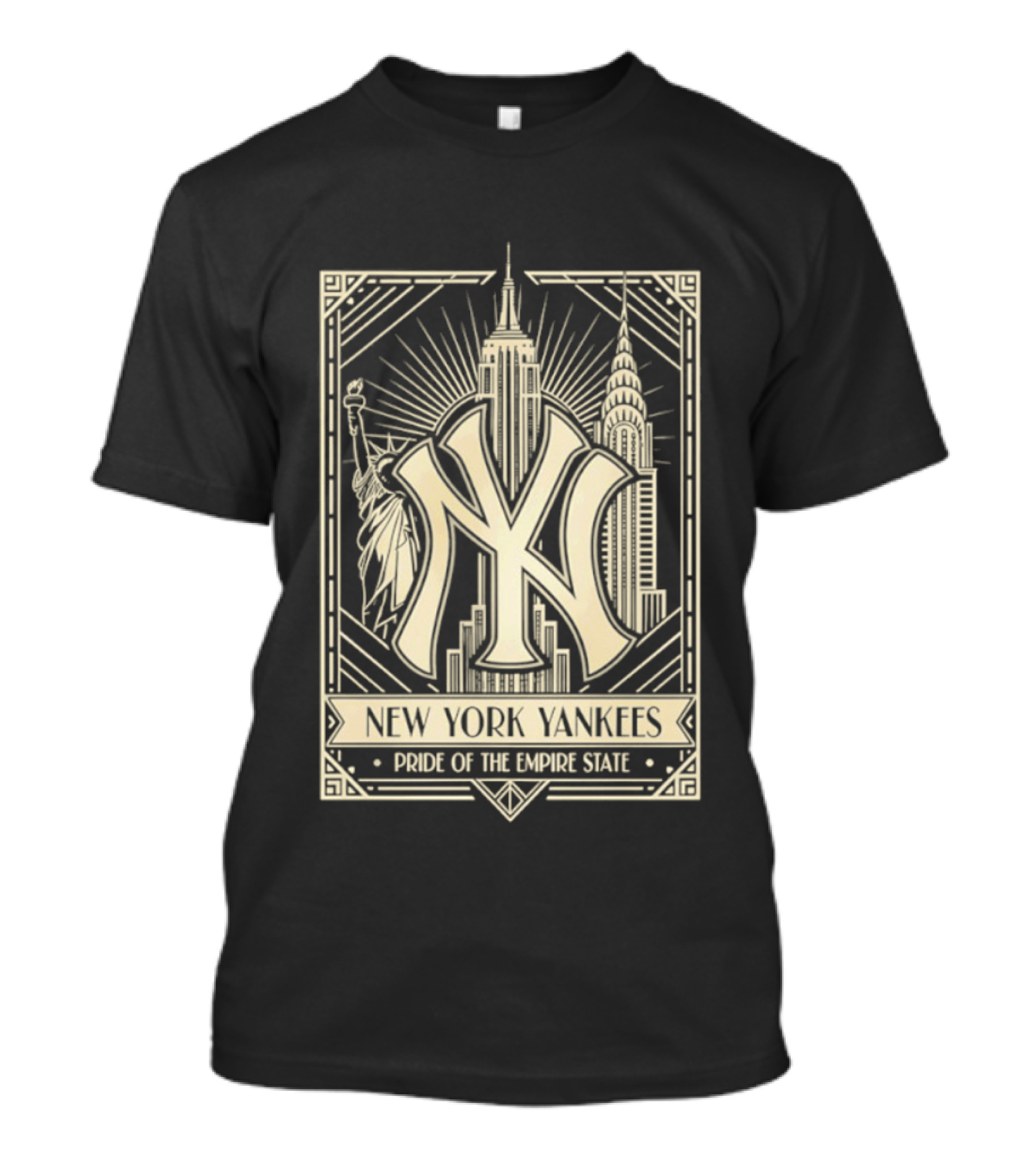 New York Yankees Pride Of The Empire State Iconic Skyline T-Shirt