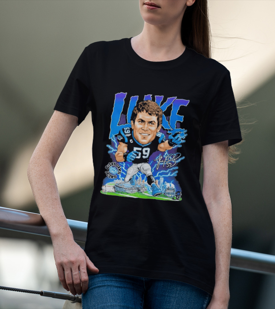 Glory Days Icons Luke 59 Football Legend T-Shirt