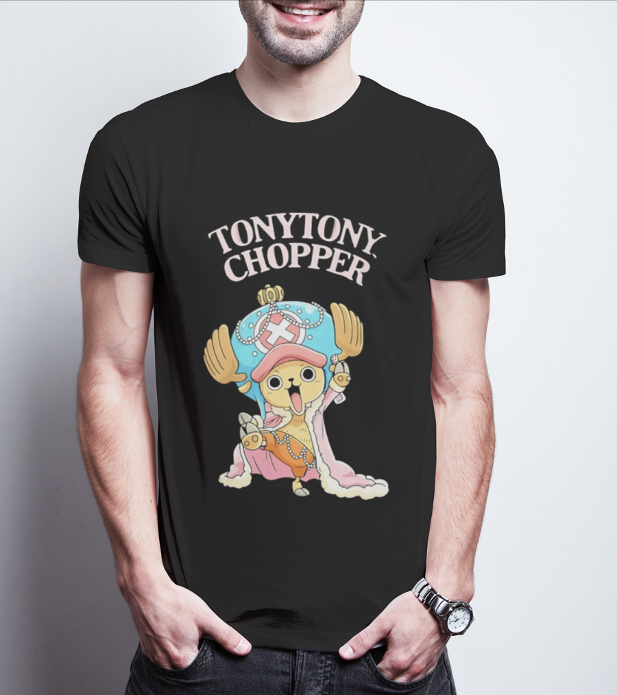 Tony Tony Chopper One Piece Anime Manga Character Fan T-Shirt