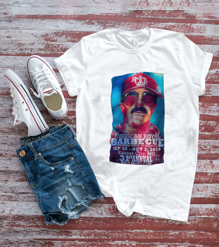 Dale Earnhardt American Royal Barbecue 2010 Kansas City Sep 30 Oct 3 31st Annual T-Shirt