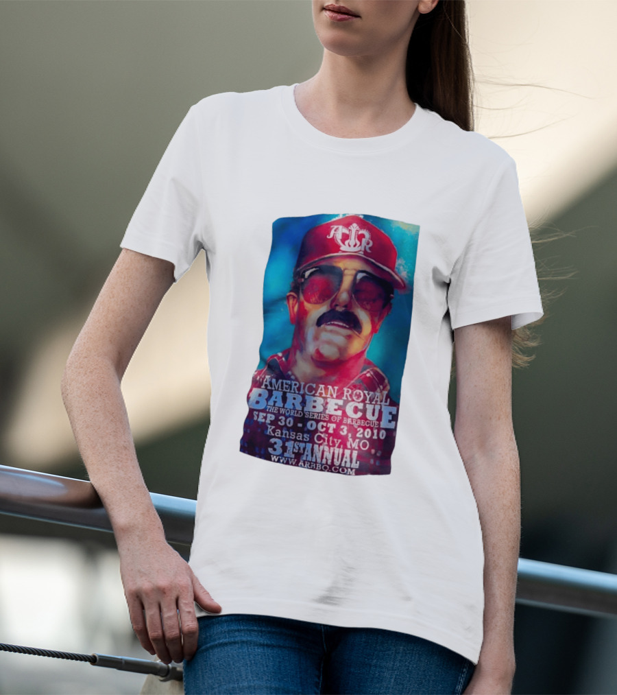 Dale Earnhardt American Royal Barbecue 2010 Kansas City Sep 30 Oct 3 31st Annual T-Shirt