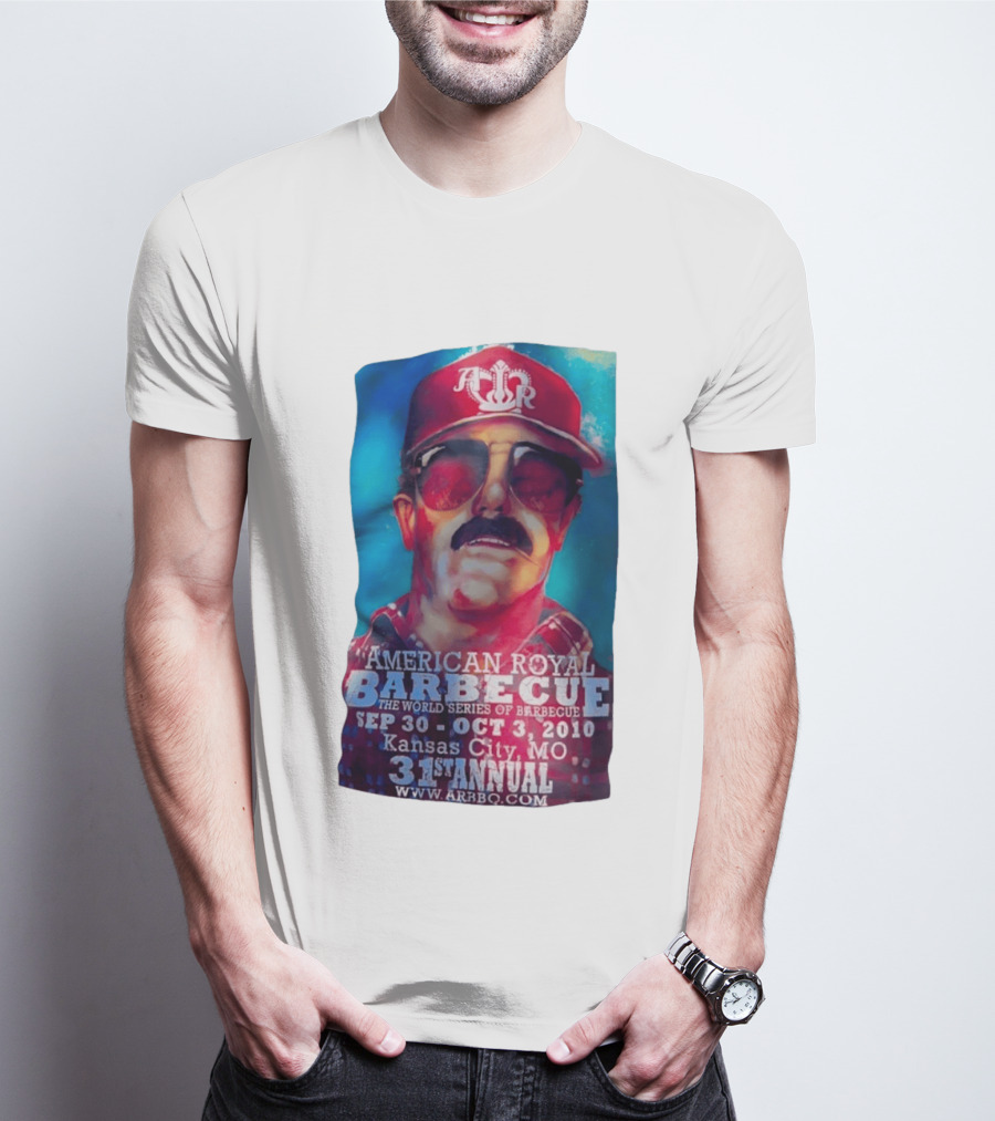 Dale Earnhardt American Royal Barbecue 2010 Kansas City Sep 30 Oct 3 31st Annual T-Shirt