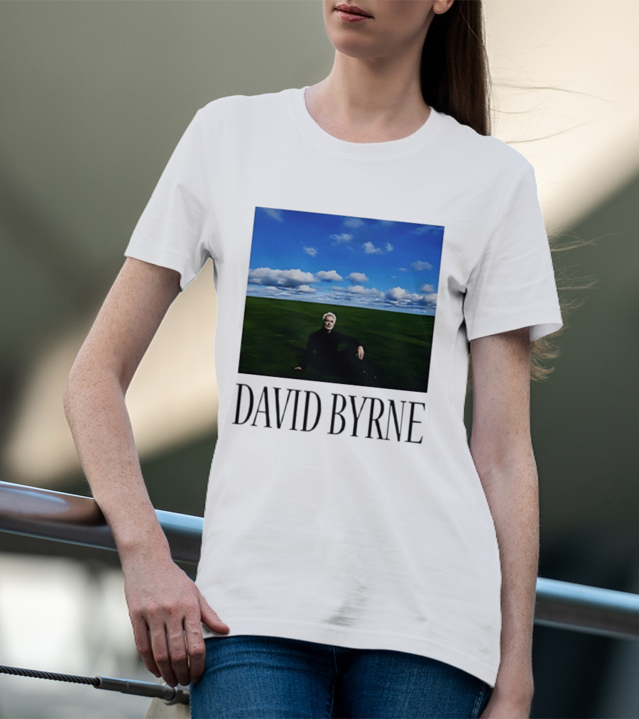 David Byrne Windows Wallpaper Meme T-Shirt