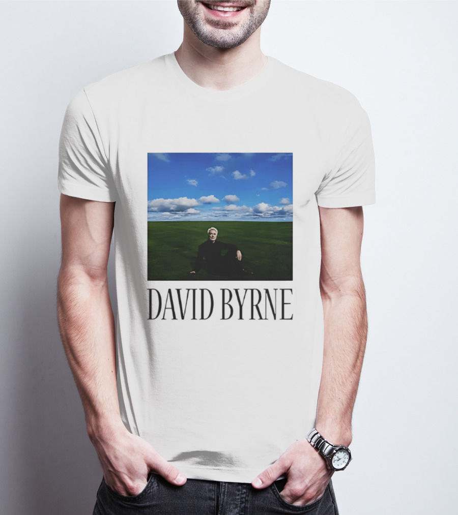 David Byrne Windows Wallpaper Meme T-Shirt