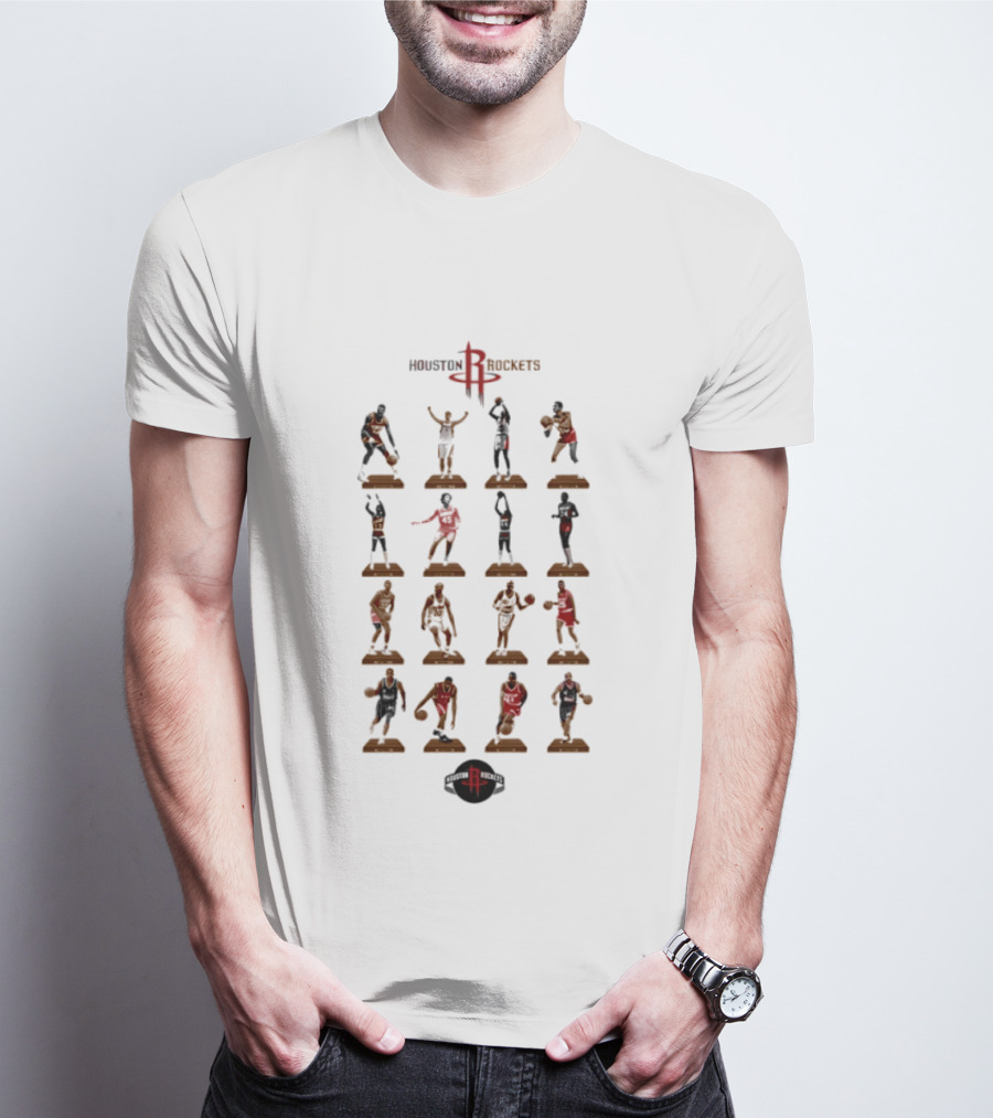 Houston Rockets Legends Hall Houston Rockets Basketball T-Shirt
