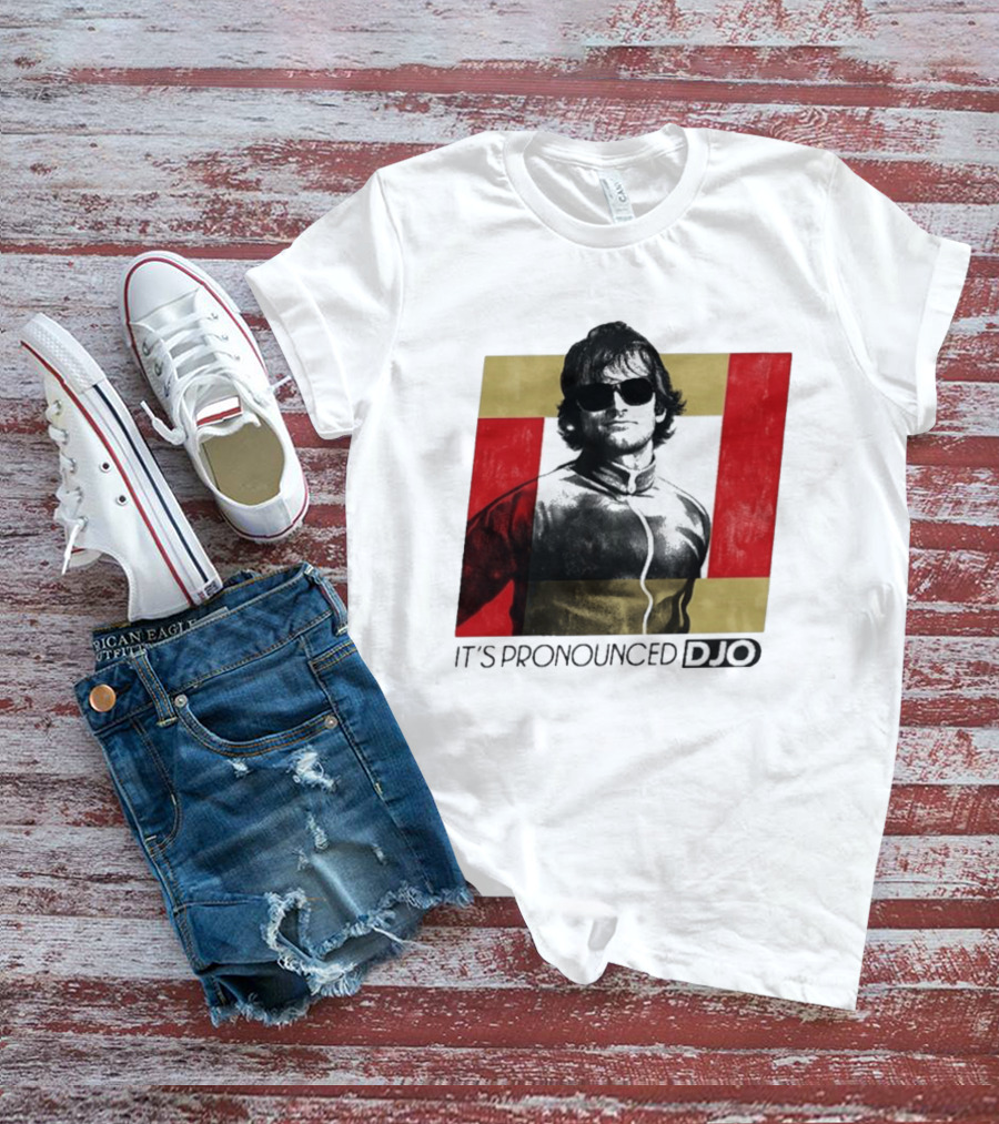 It's Pronounced Djo With Retro Style Sunglasses T-Shirt