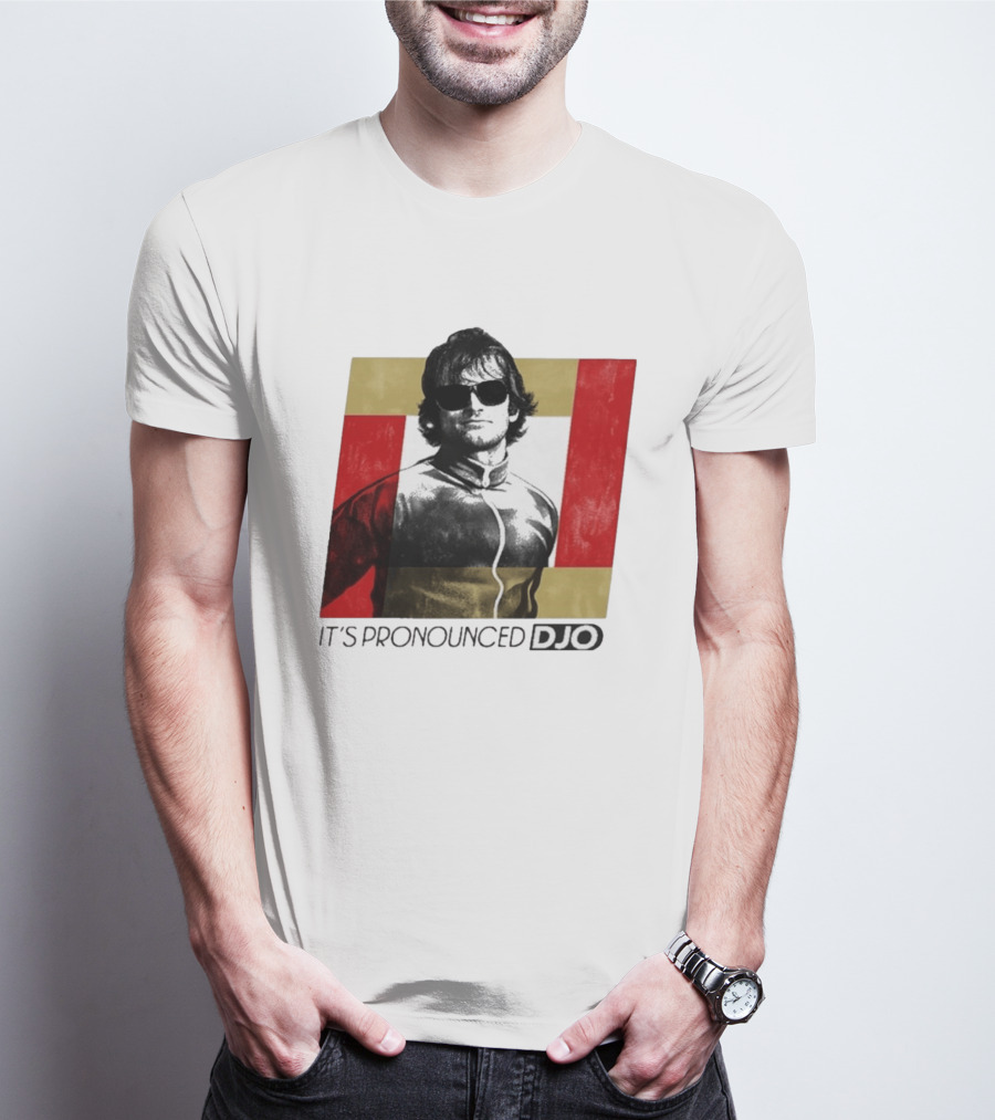 It's Pronounced Djo With Retro Style Sunglasses T-Shirt