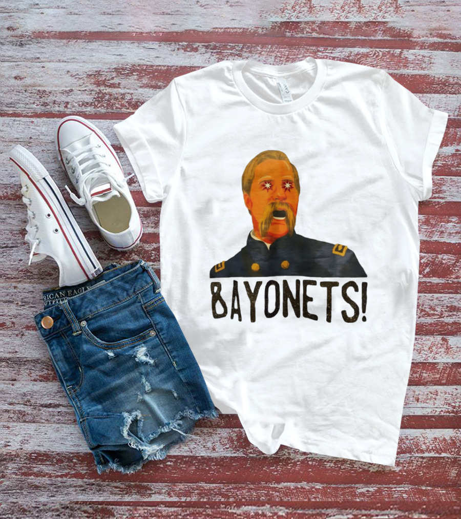 Bayonets Joshua Chamberlain Gettysburg Civil War T-Shirt