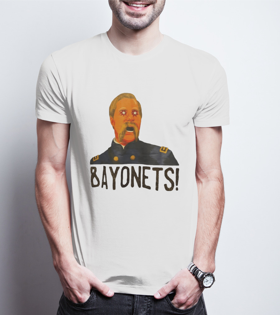Bayonets Joshua Chamberlain Gettysburg Civil War T-Shirt