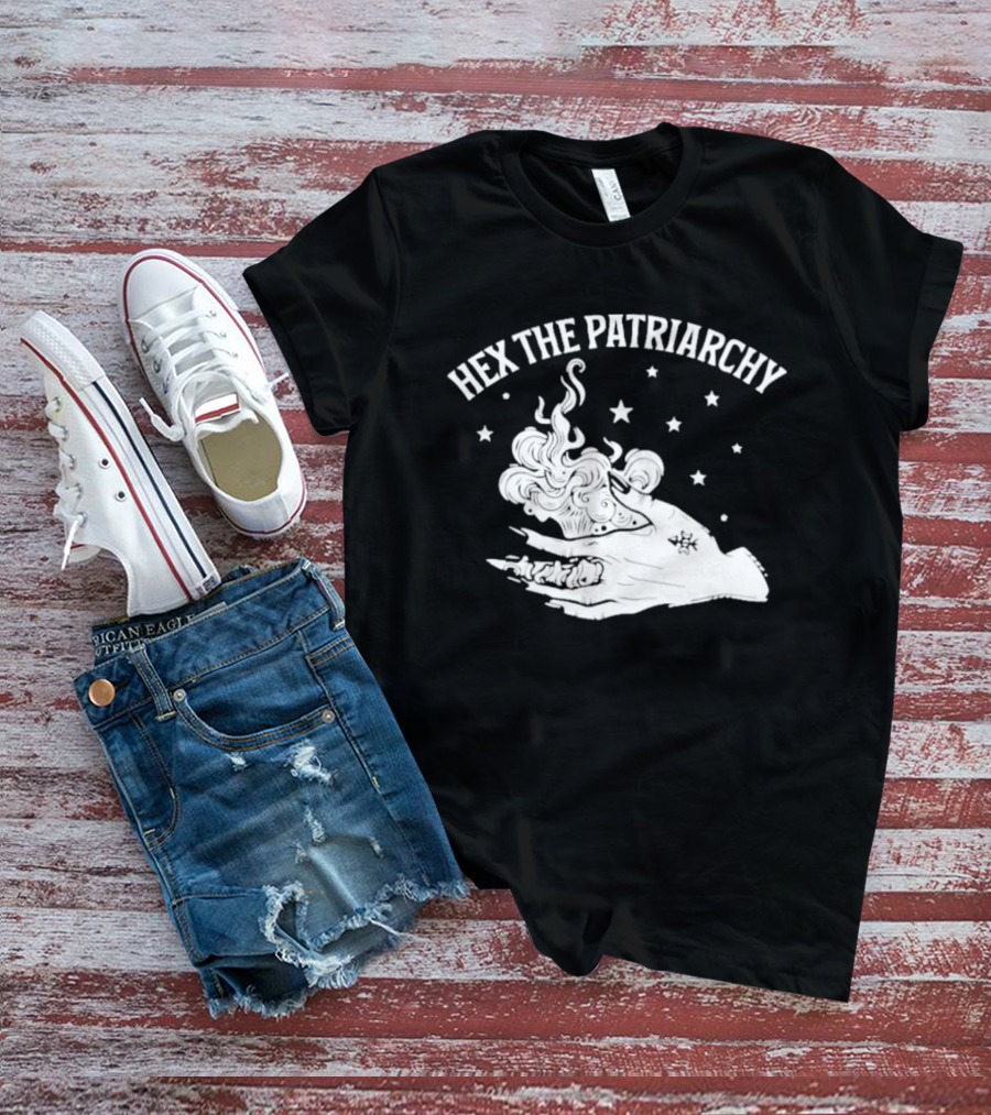 Hex The Patriarchy Mystical Hand Stars T-Shirt