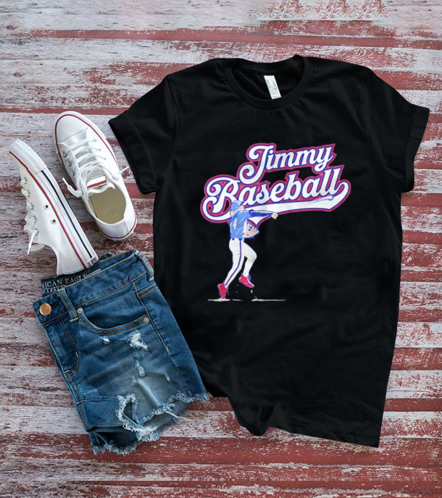 Jimmy Baseball Atlanta Braves MLB Season 2026 Jim Jarvis T-Shirt