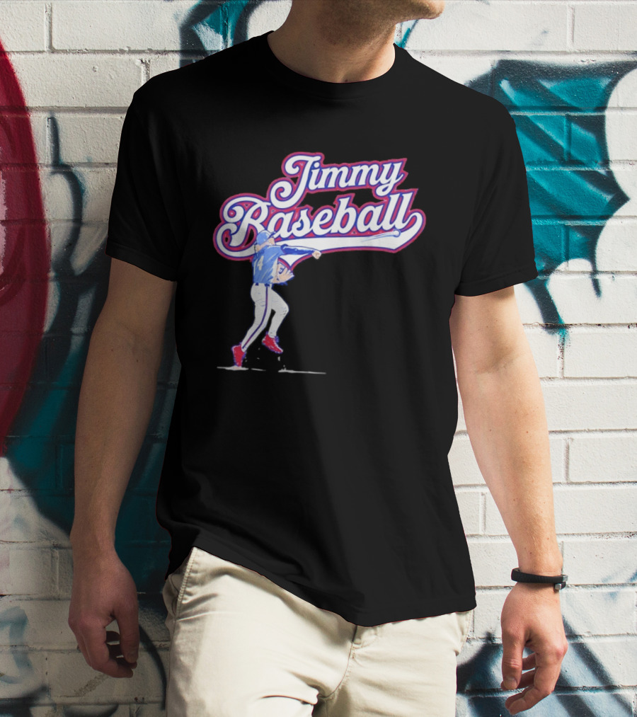 Jimmy Baseball Atlanta Braves MLB Season 2026 Jim Jarvis T-Shirt