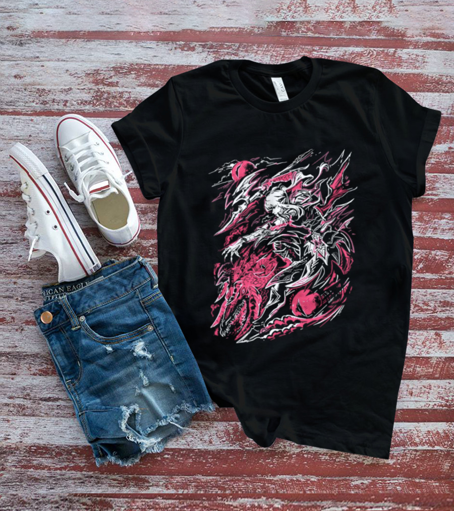 Dragon's Chosen Final Fantasy XIV Abstract Fantasy T-Shirt