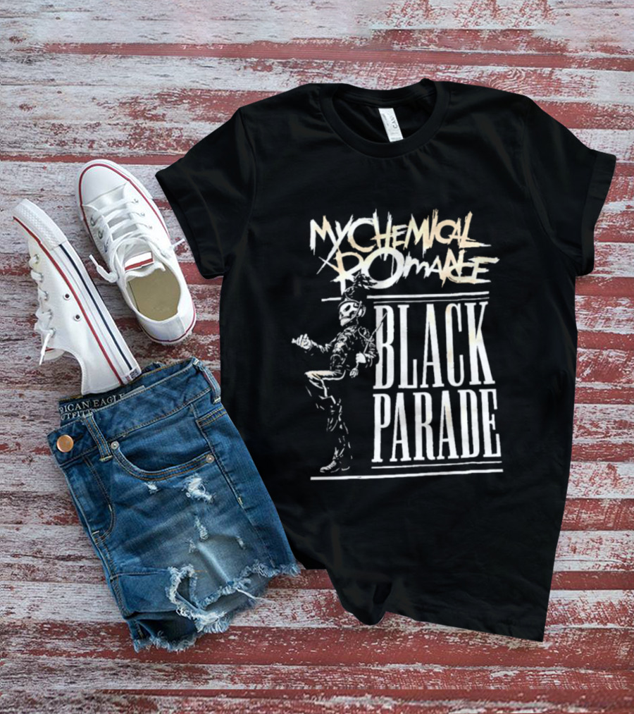 My Chemical Romance Black Parade Skeleton Marching Band T-Shirt