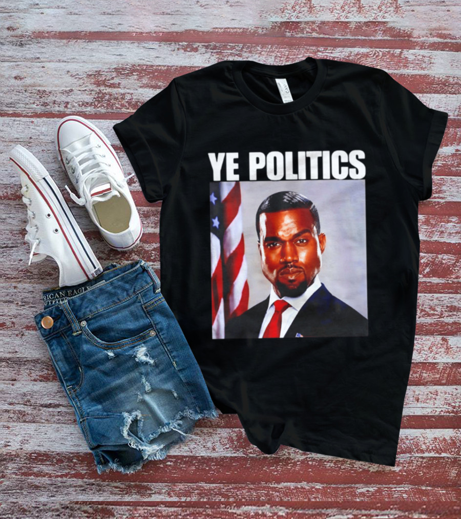 Ye Politics Kanye West American Flag T-Shirt