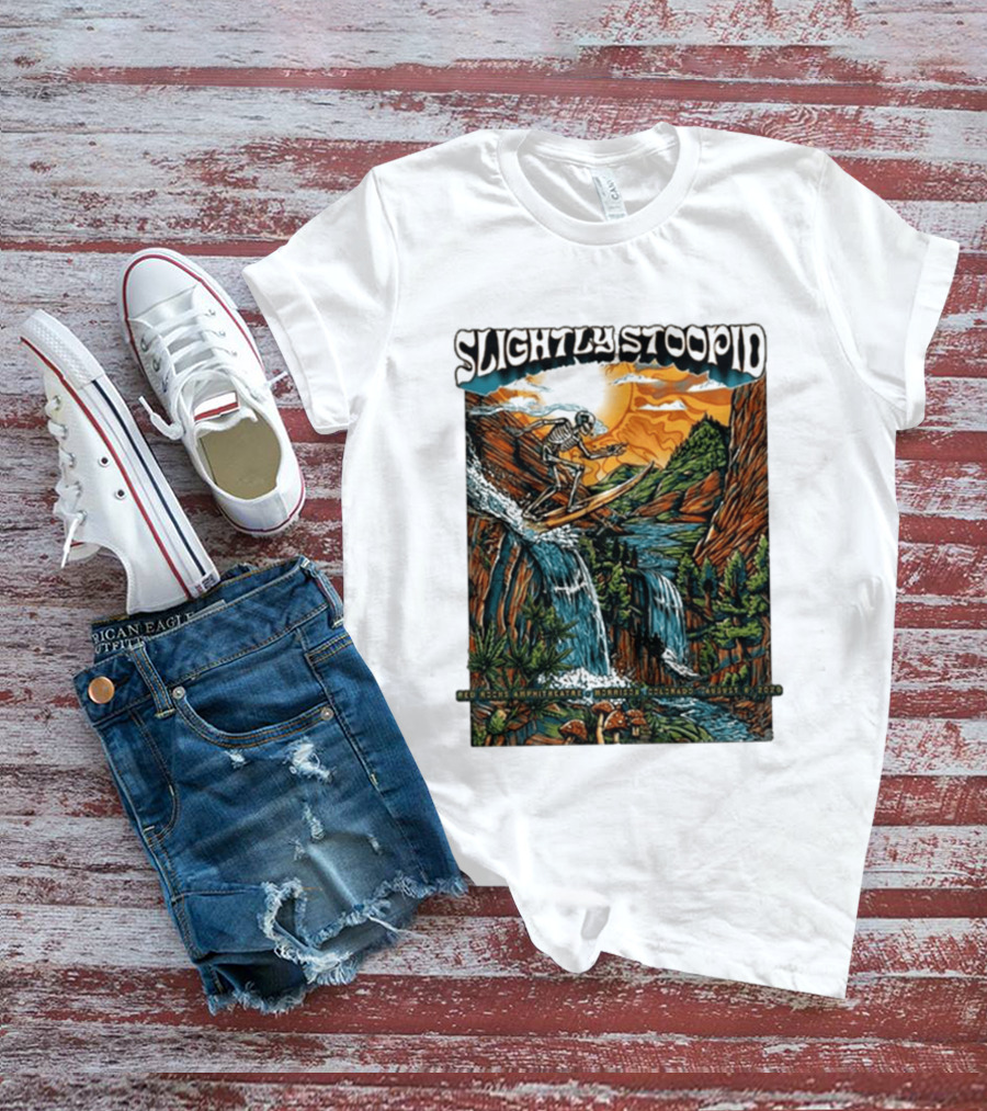 Slightly Stoopid Red Rocks Amphitheatre Morrison Colorado August 8 2026 T-Shirt