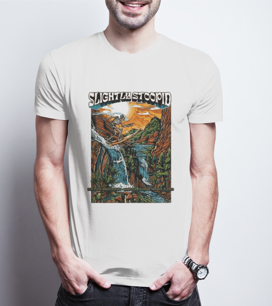 Slightly Stoopid Red Rocks Amphitheatre Morrison Colorado August 8 2026 T-Shirt