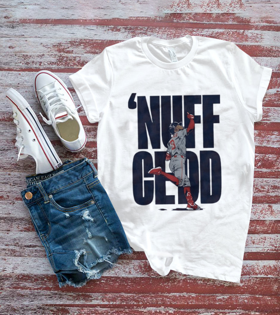 Nuff Cedd Ceddanne Rafaela Boston Baseball 2026 MLB Season T-Shirt