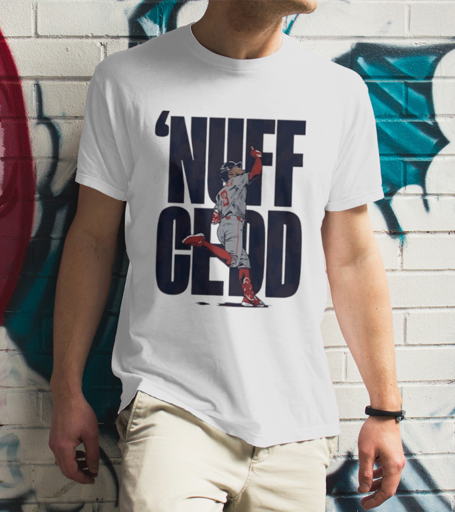 Nuff Cedd Ceddanne Rafaela Boston Baseball 2026 MLB Season T-Shirt