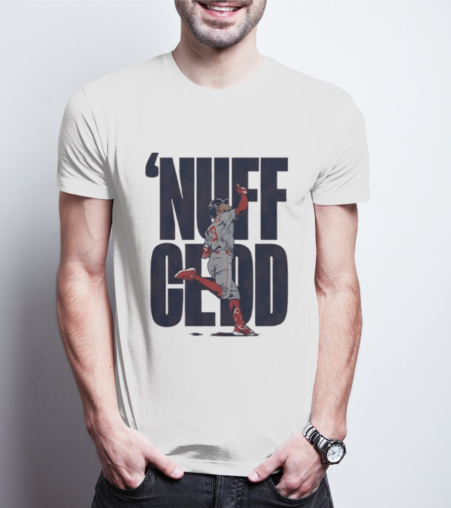 Nuff Cedd Ceddanne Rafaela Boston Baseball 2026 MLB Season T-Shirt