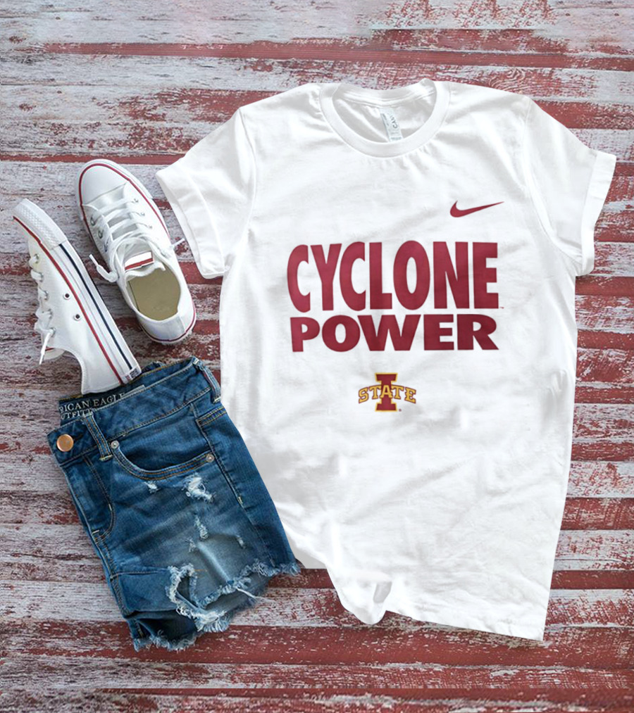 Cyclone Power Iowa State Nike Sports Fan Gear T-Shirt