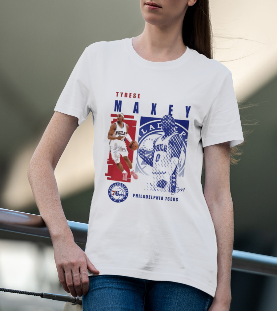 Tyrese Maxey Philadelphia 76ers NBA Highlights 2026 T-Shirt