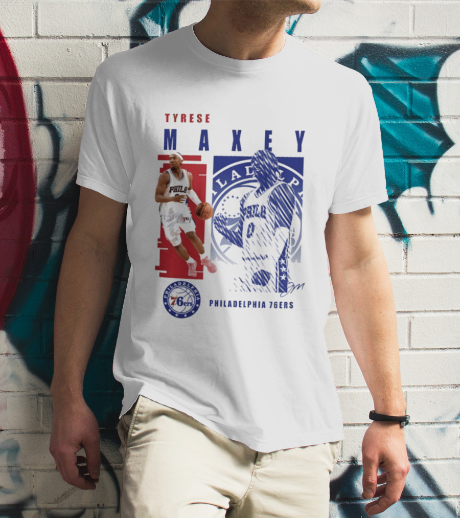 Tyrese Maxey Philadelphia 76ers NBA Highlights 2026 T-Shirt