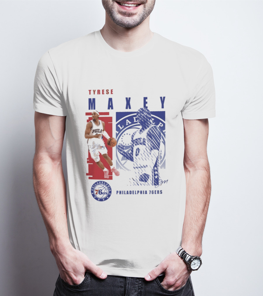 Tyrese Maxey Philadelphia 76ers NBA Highlights 2026 T-Shirt