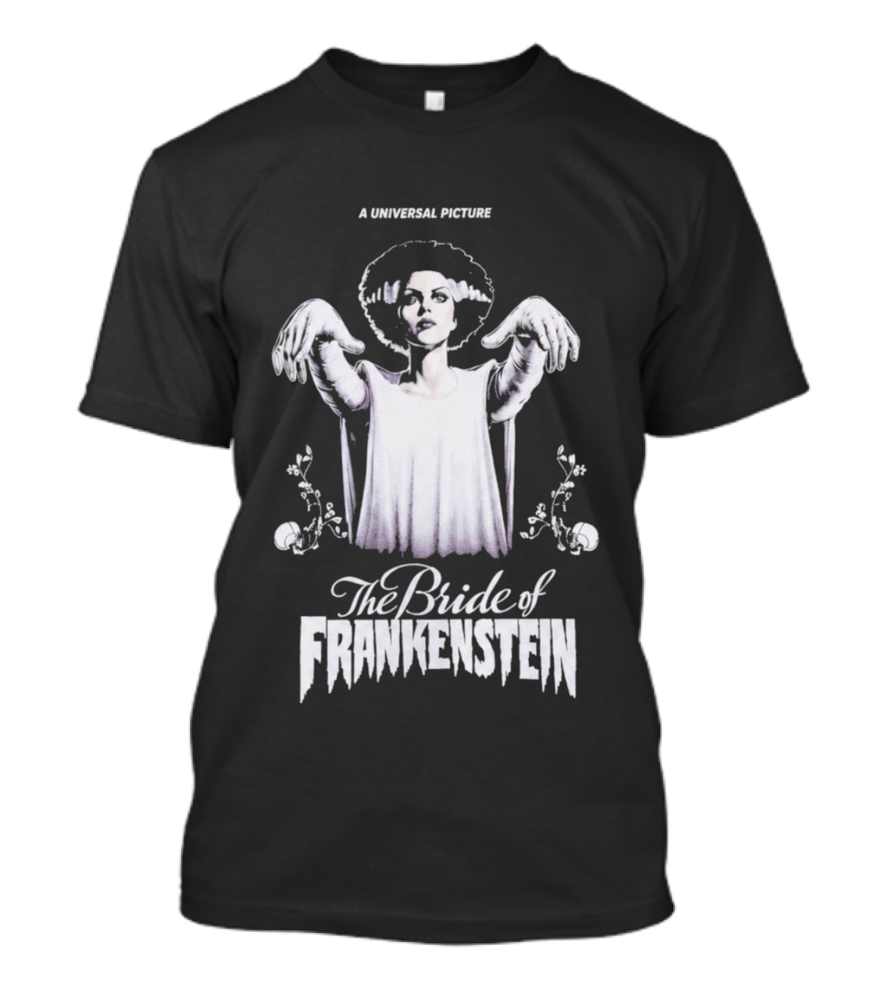 A Universal Picture The Bride Of Frankenstein Purple T-Shirt