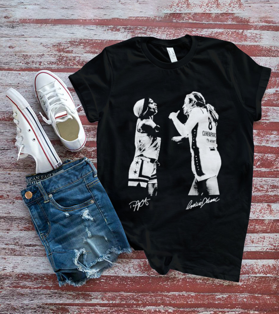 Sophie Cunningham DiJonai Is Dirty Rivalry Basketball Players Signature T-Shirt
