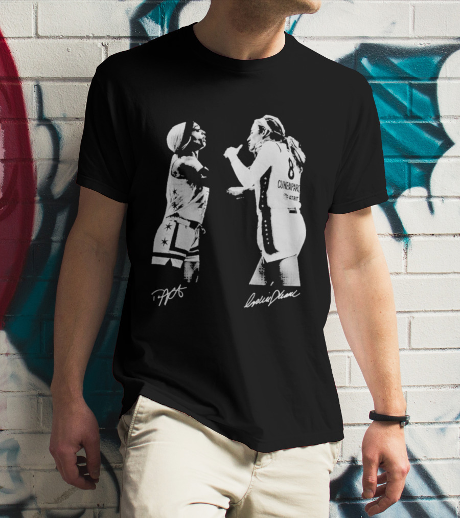 Sophie Cunningham DiJonai Is Dirty Rivalry Basketball Players Signature T-Shirt