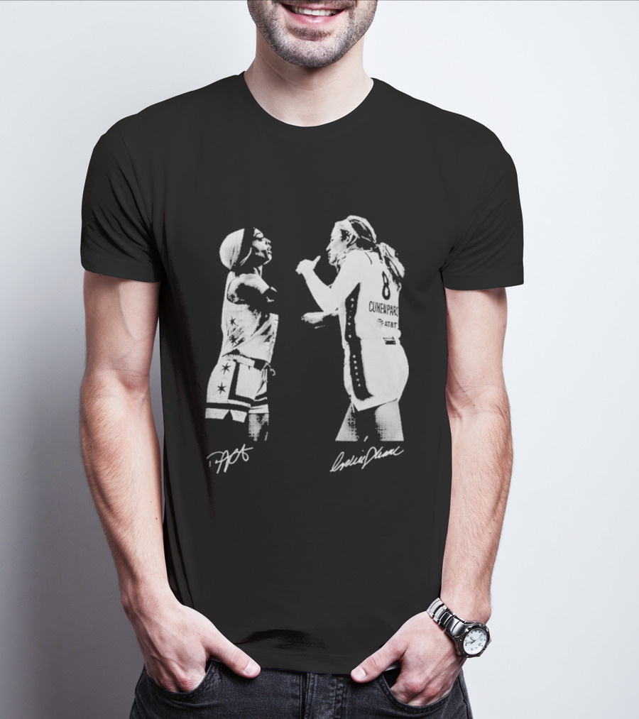 Sophie Cunningham DiJonai Is Dirty Rivalry Basketball Players Signature T-Shirt