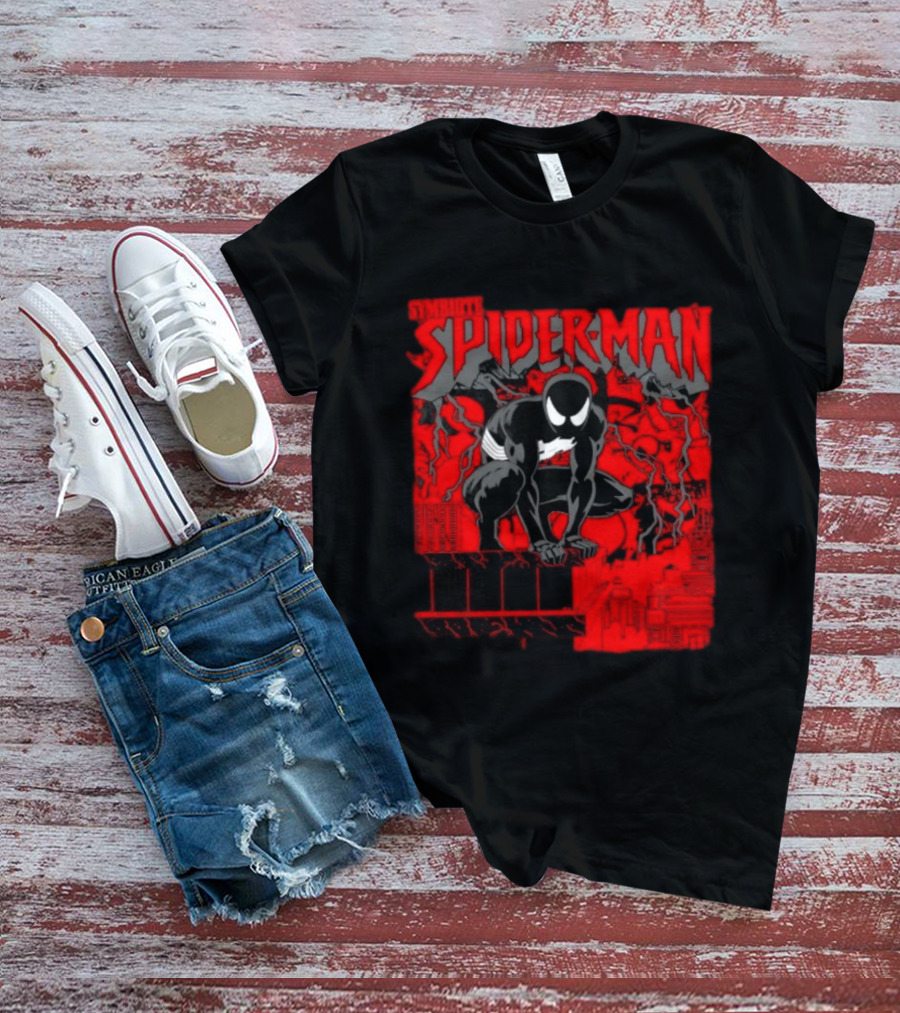 Symbiote Spider Man Marvel Venom Black Suit Comic T-Shirt