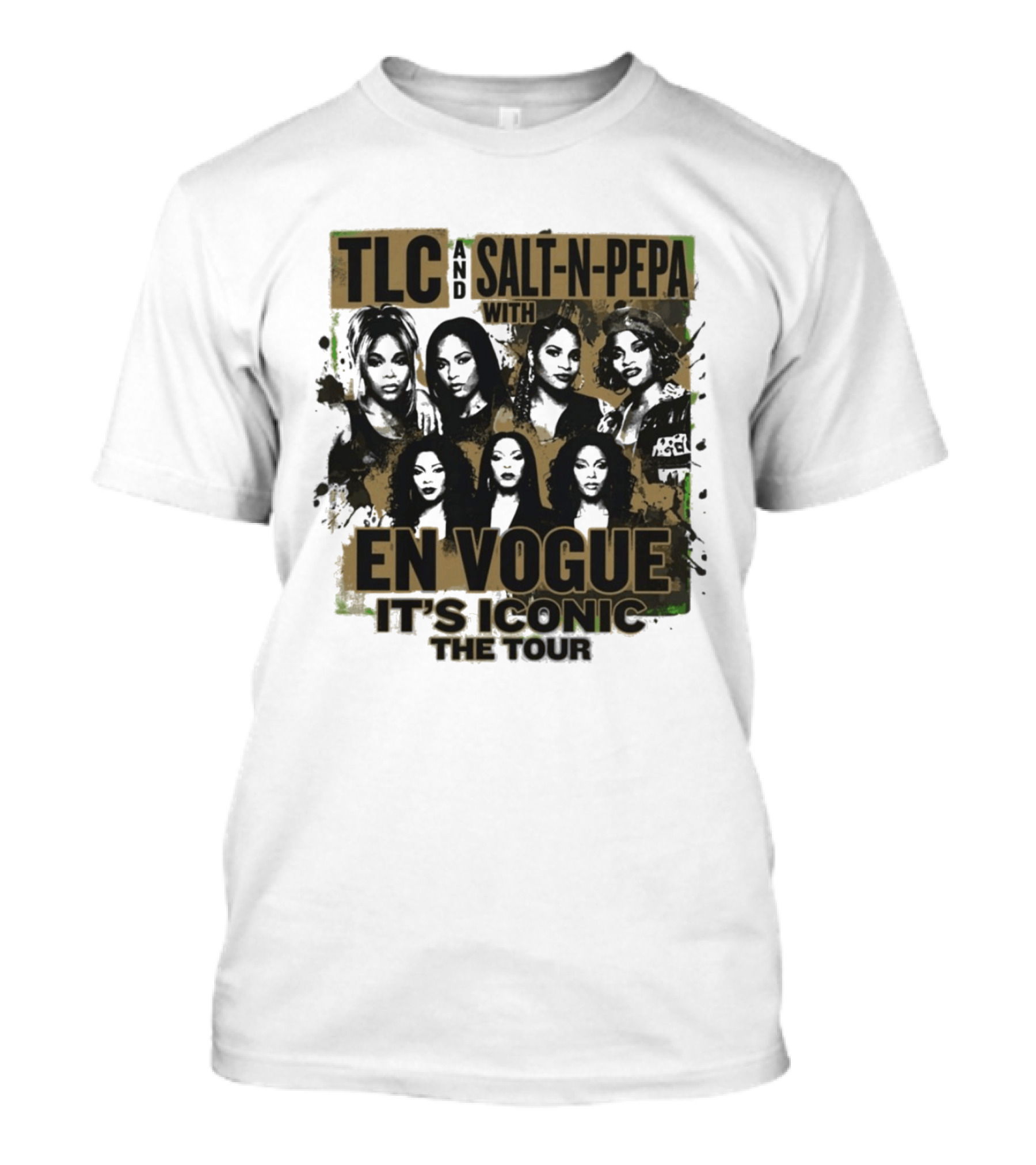 TLC Salt N Pepa With En Vogue It's Iconic The Tour T-Shirt