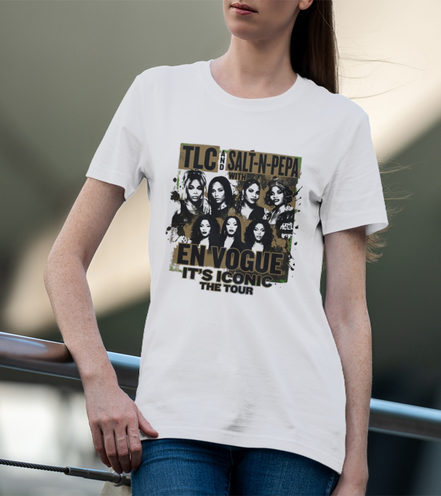 TLC Salt N Pepa With En Vogue It's Iconic The Tour T-Shirt