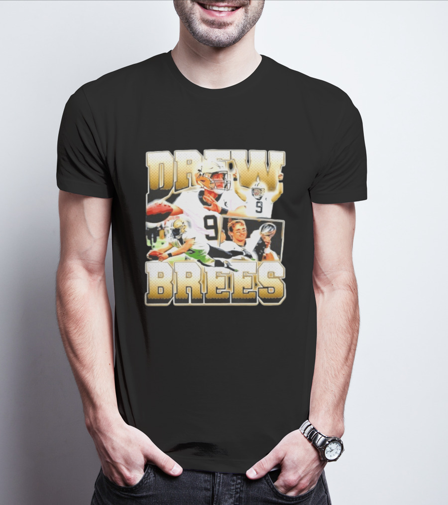 Drew Brees 9 New Orleans Saints Legend T-Shirt