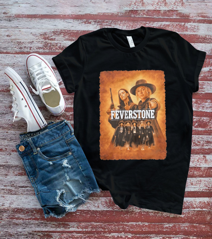 Feverstone Women In Western Style Indiana Fever Basketball T-Shirt