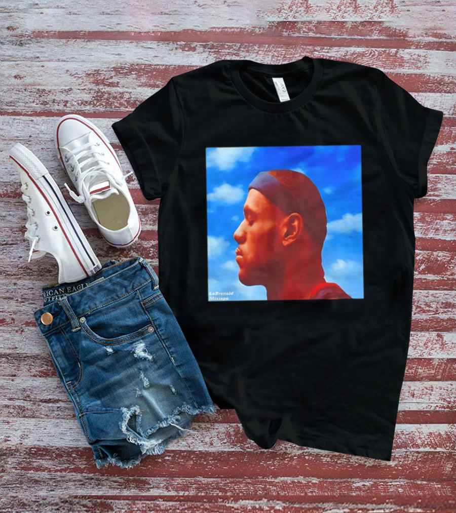 LeBron James LeBronald Mixtape Nothing Was LeSame Los Angeles Lakers Sky T-Shirt