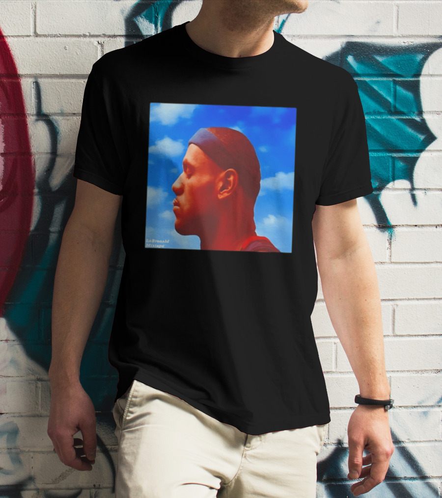 LeBron James LeBronald Mixtape Nothing Was LeSame Los Angeles Lakers Sky T-Shirt