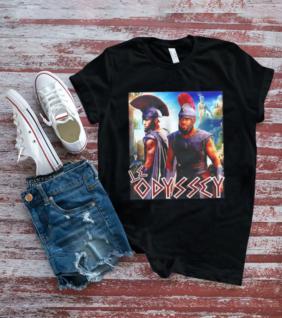 LeOdyssey LeBron James Greek Mythology Adventure T-Shirt