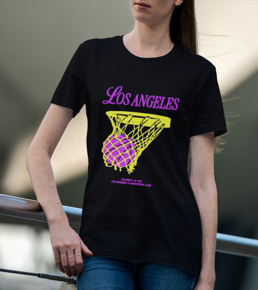 Los Angeles Basketball Club Property Los Angeles CA T-Shirt