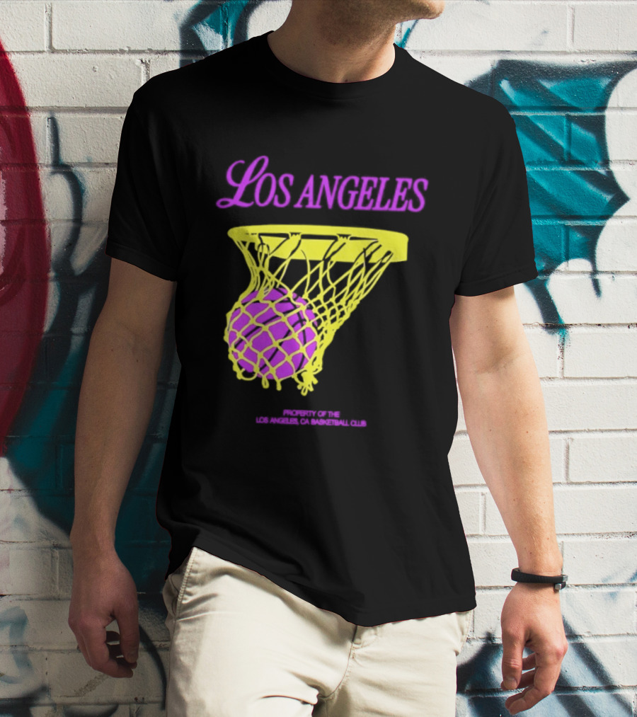 Los Angeles Basketball Club Property Los Angeles CA T-Shirt