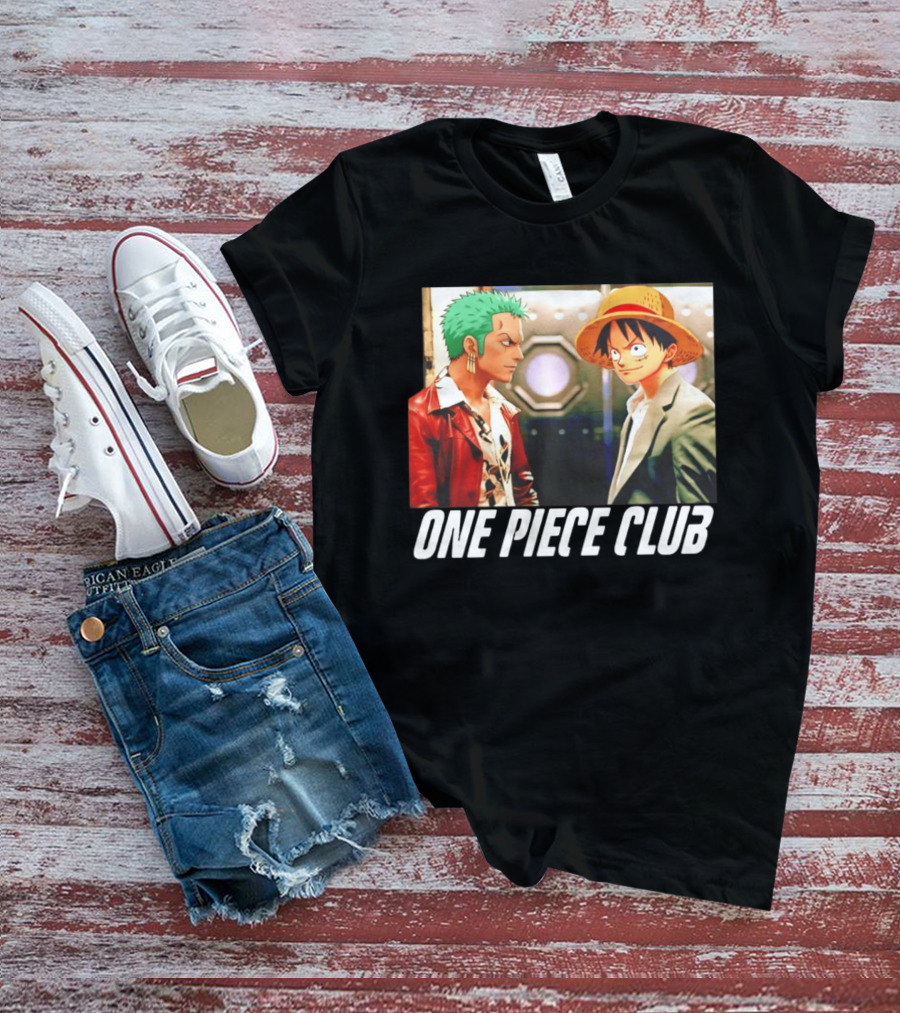 One Piece Club Roronoa Zoro Monkey D Luffy T-Shirt